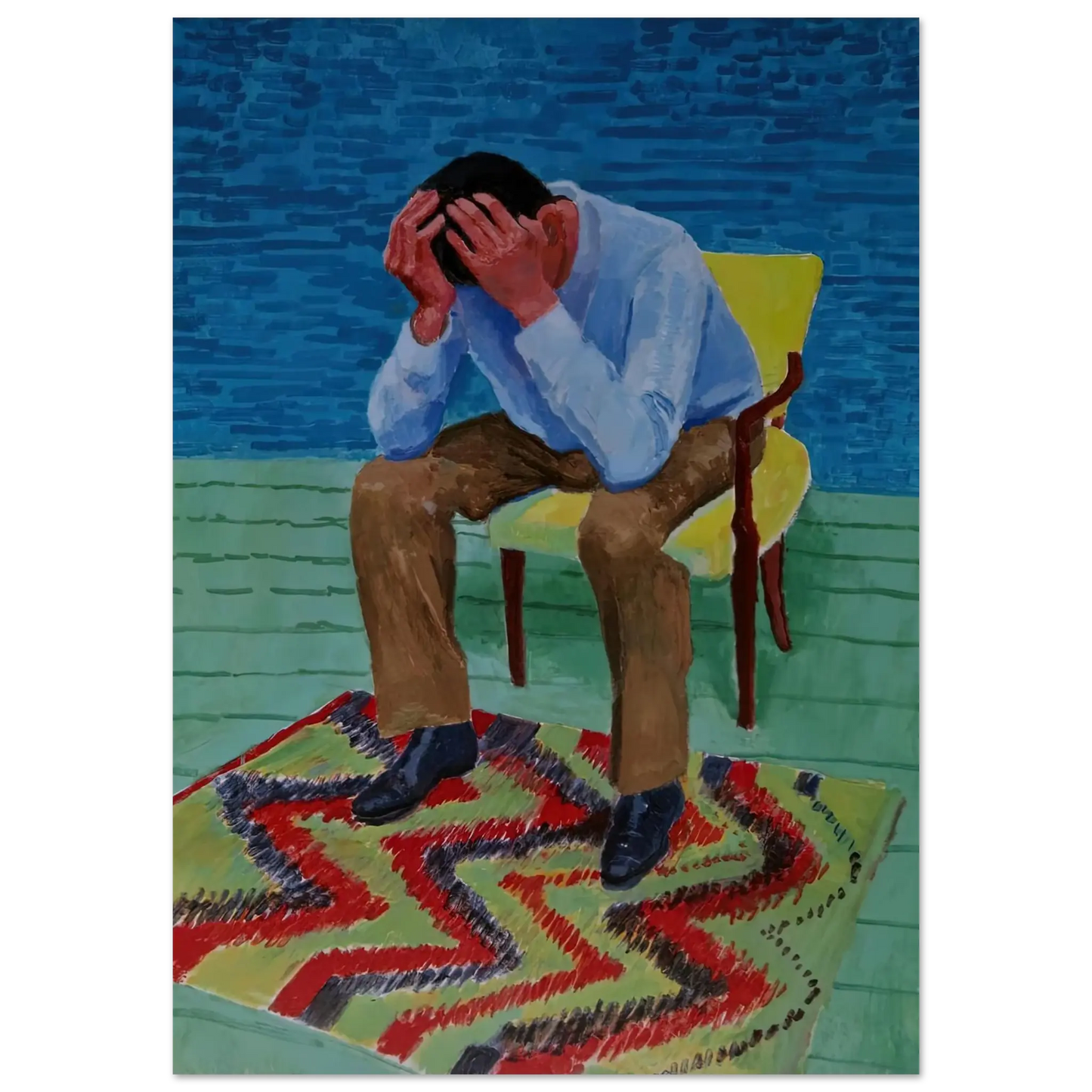 David Hockney - David Hockney Wall art - 40x50 cm / 16x20 Inches - Fine Art Poster - -