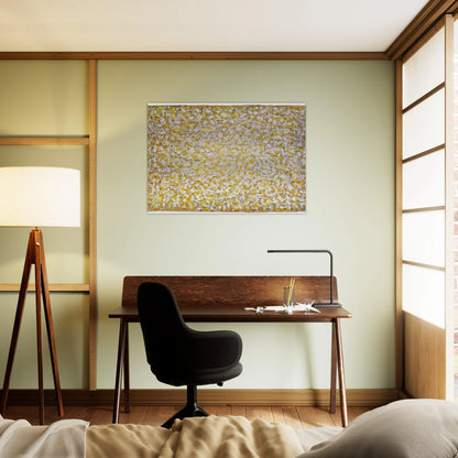 Serpentine Saffron - Richard Pousette-Dart Brushed Aluminum Print - 70x100 cm / 28x40 inches | Richard Pousette-Dart Aluminum Print | Richard Pousette-Dart Prints