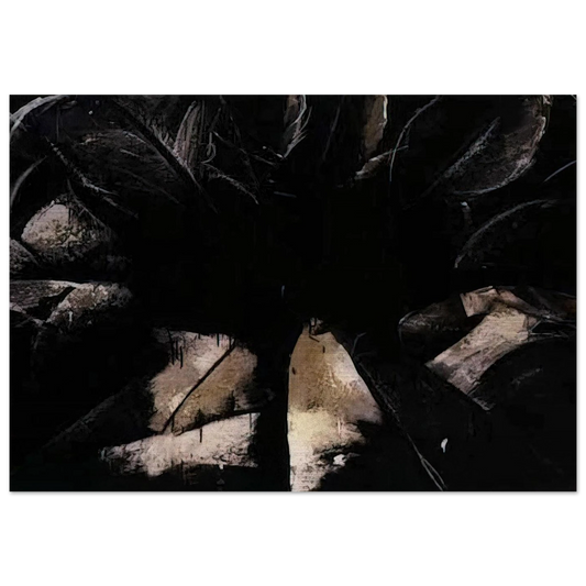Jay DeFeo/BIG/Cabbage Rose - Jay DeFeo Brushed Aluminum Print - 70x100 cm / 28x40 inches | Jay DeFeo Aluminum Print | Jay DeFeo Prints