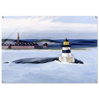 Five A.M. - Edward Hopper Acrylic Print - 70x100 cm / 28x40″ inches