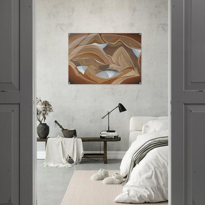 Nature Rhythms - 1950 - Lawren Harris Acrylic Print - 70x100 cm / 28x40″ inches