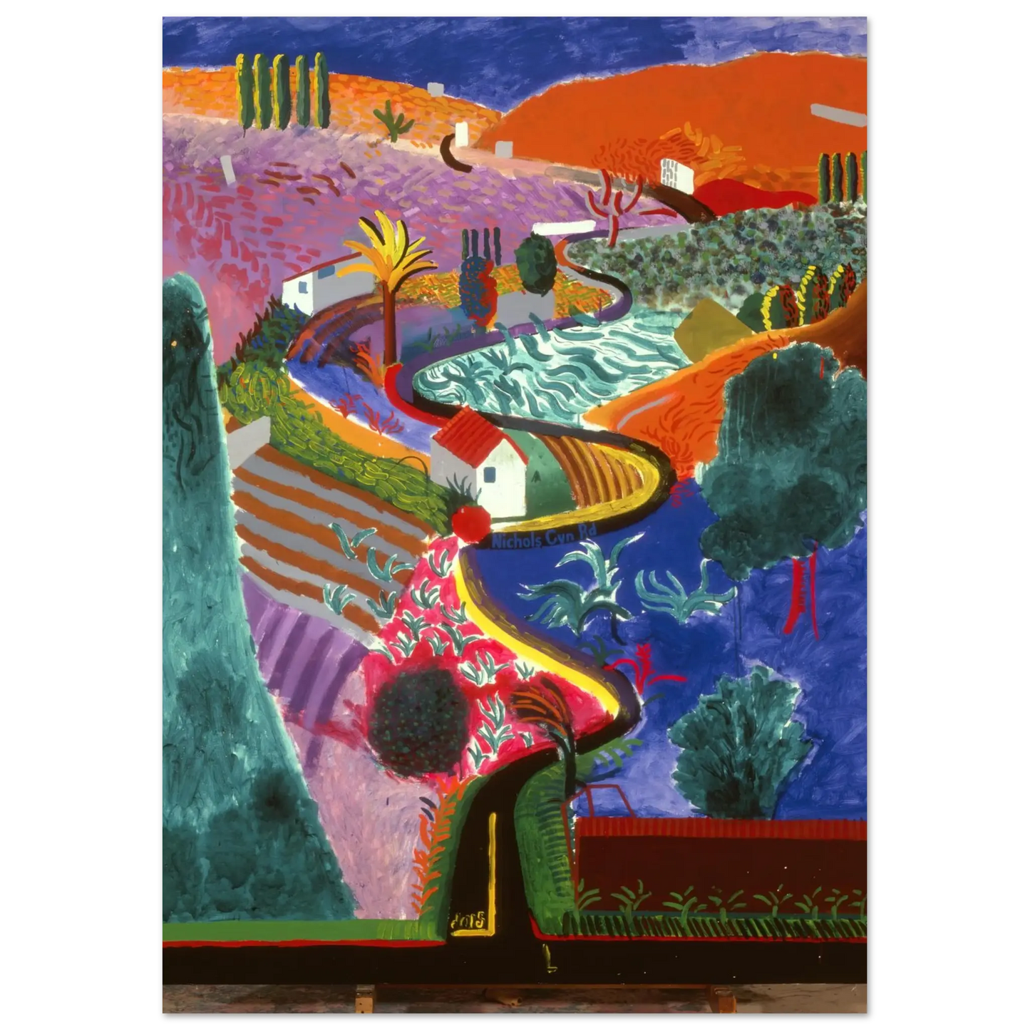 David Hockney - David Hockney Wall art - 30x45 cm / 12x18 inches - Fine Art Poster - -