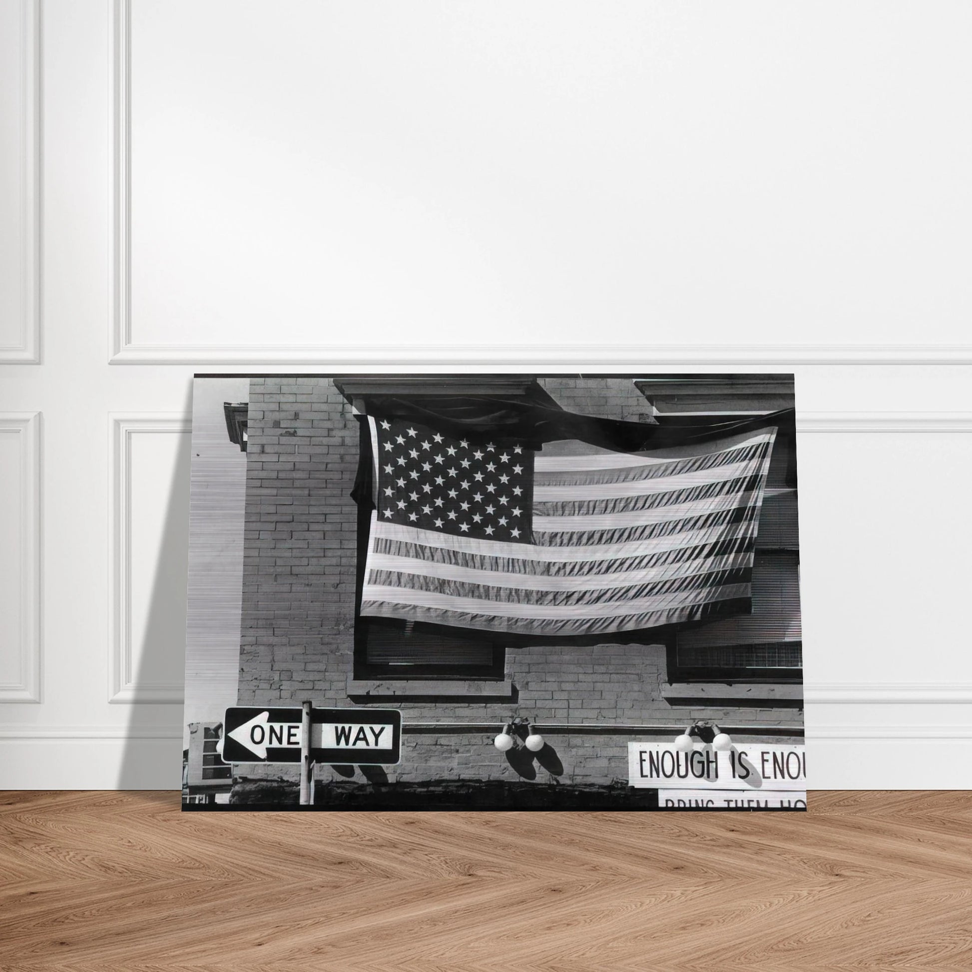 NEW YORK CITY 1980 - Robert Rauschenberg Brushed Aluminum Print - 70x100 cm / 28x40 inches | Robert Rauschenberg Aluminum Print | Robert Rauschenberg Prints