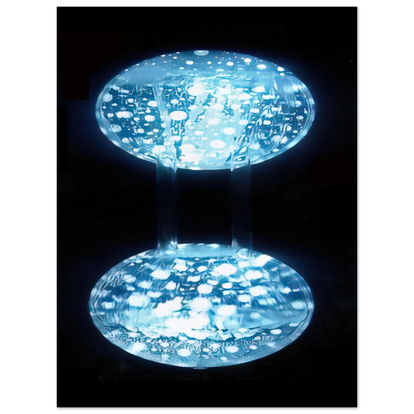 Gyula Kosice - Relieve Agua Comunicante - Kinetic Art  75x100 cm / 30x40inches Fine Art Poster