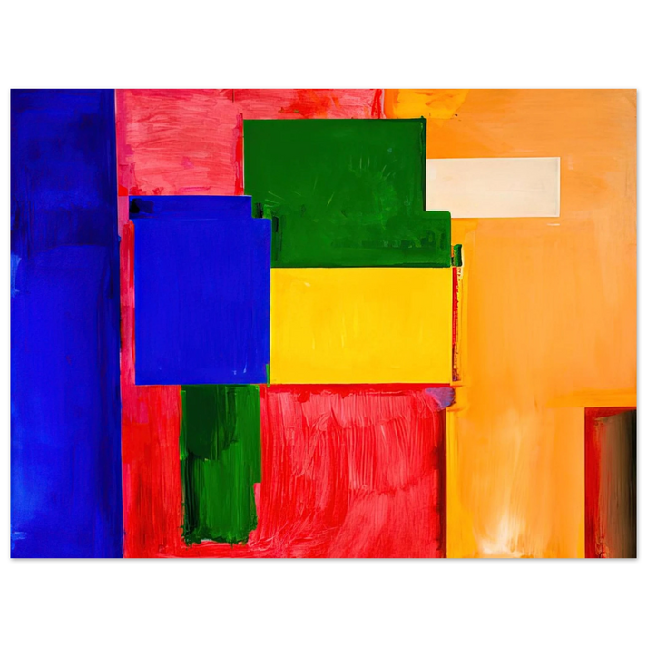 Hans Hofmann - To Miz - Pax Vobiscum  75x100 cm / 30x40inches Fine Art Poster