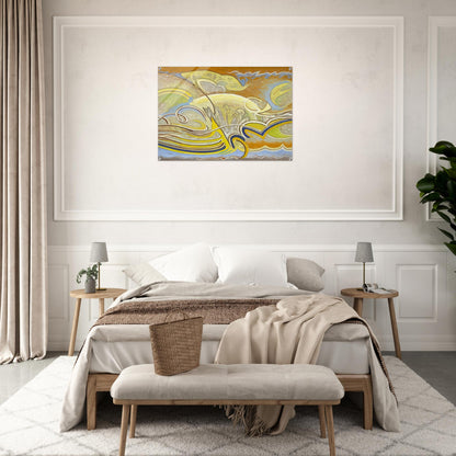 Abstraction 30 - 1955 - Lawren Harris Acrylic Print - 70x100 cm / 28x40″ inches