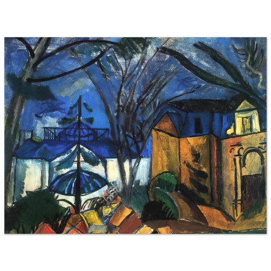 Raoul Dufy - THE BOTANICAL GARDEN 1910  75x100 cm / 30x40inches Fine Art Poster