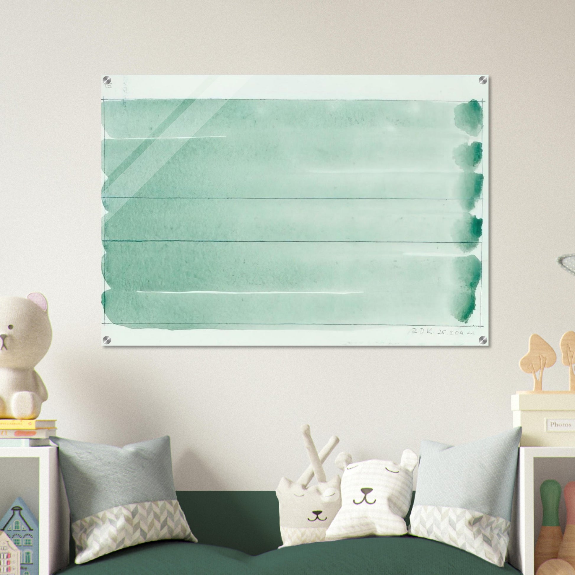 Untitled - 2004 - Raoul De Keyser Acrylic Print - 70x100 cm / 28x40″ inches | Raoul De Keyser Wall Art | Raoul De Keyser Prints