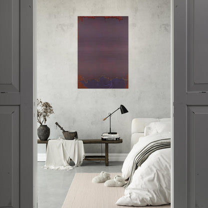 Infinity Field - 1973 - Theodoros Stamos Brushed Aluminum Print - 70x100 cm / 28x40 inches | Theodoros Stamos Aluminum Print | Theodoros Stamos Prints