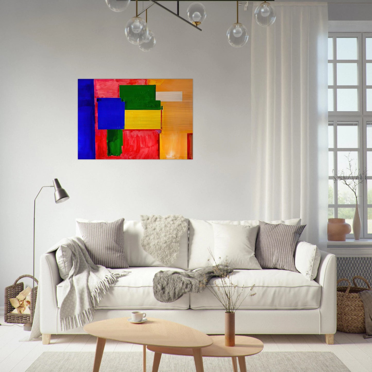To Miz - Pax Vobiscum - Hans Hofmann Brushed Aluminum Print - 70x100 cm / 28x40 inches | Hans Hofmann Aluminum Print | Hans Hofmann Prints