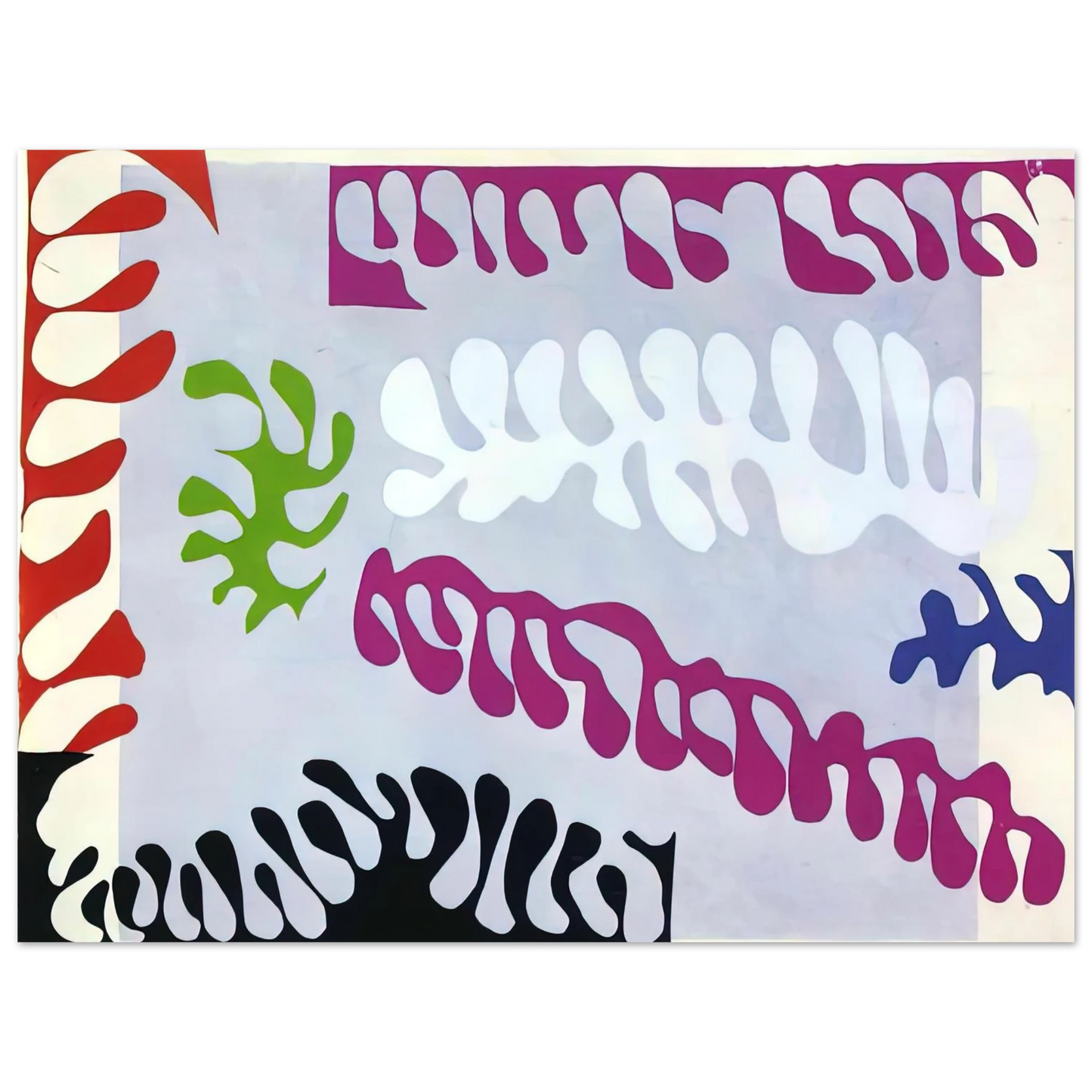 Henri Matisse - CUT OUTS 1  75x100 cm / 30x40inches Fine Art Poster