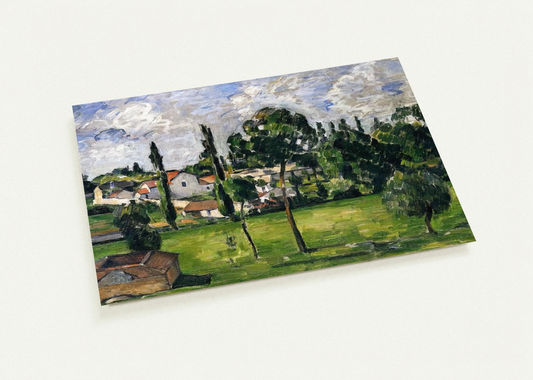 Landscape with Waterline By Paul Cézanne Pack of 10 Post Cards | Paul Cézanne Post Cards | A6 (10.5 x 14.8 cm) - 4.1 x 5.8 inches