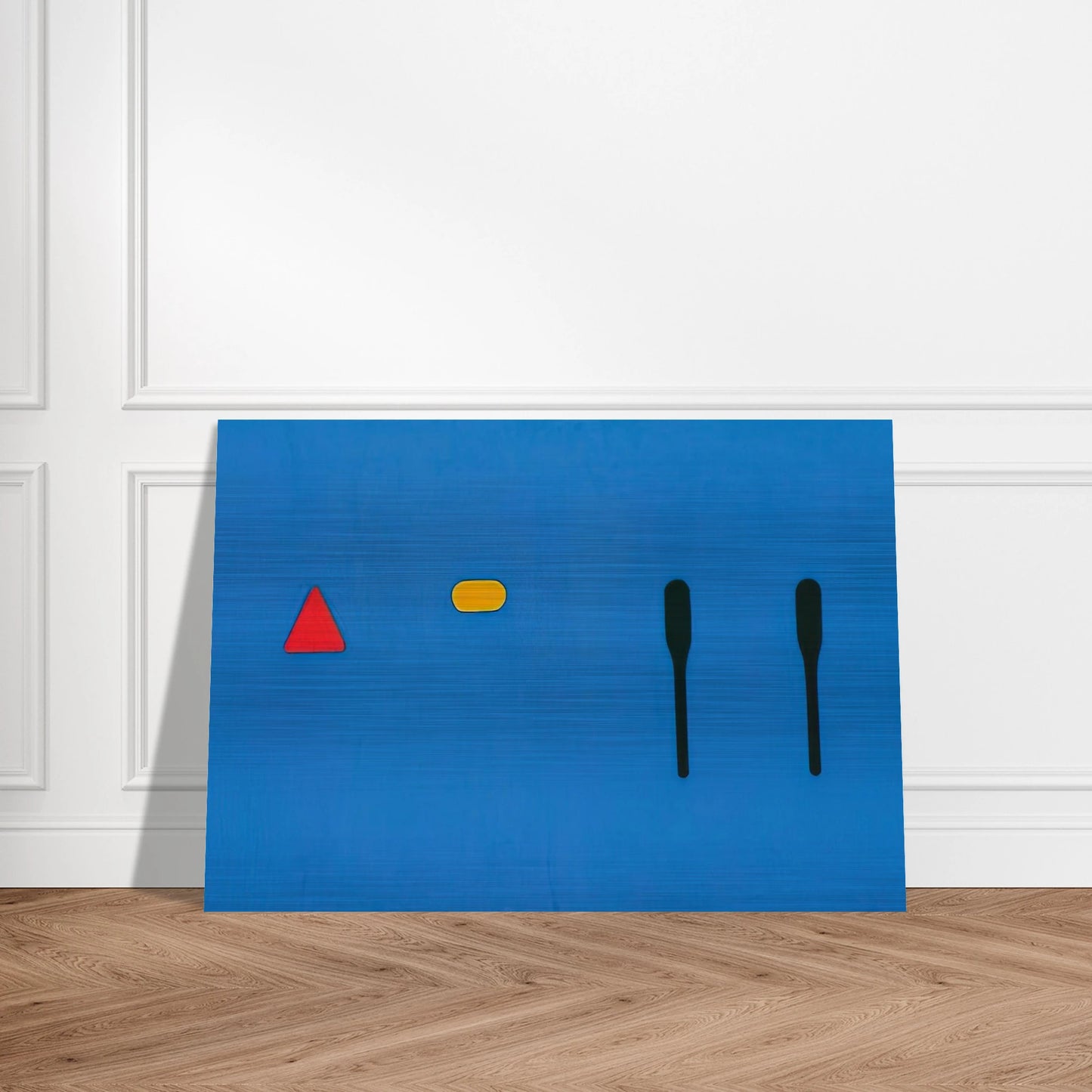Untitled - 1968 - Ron Gorchov Brushed Aluminum Print - 70x100 cm / 28x40 inches | Ron Gorchov Aluminum Print | Ron Gorchov Prints