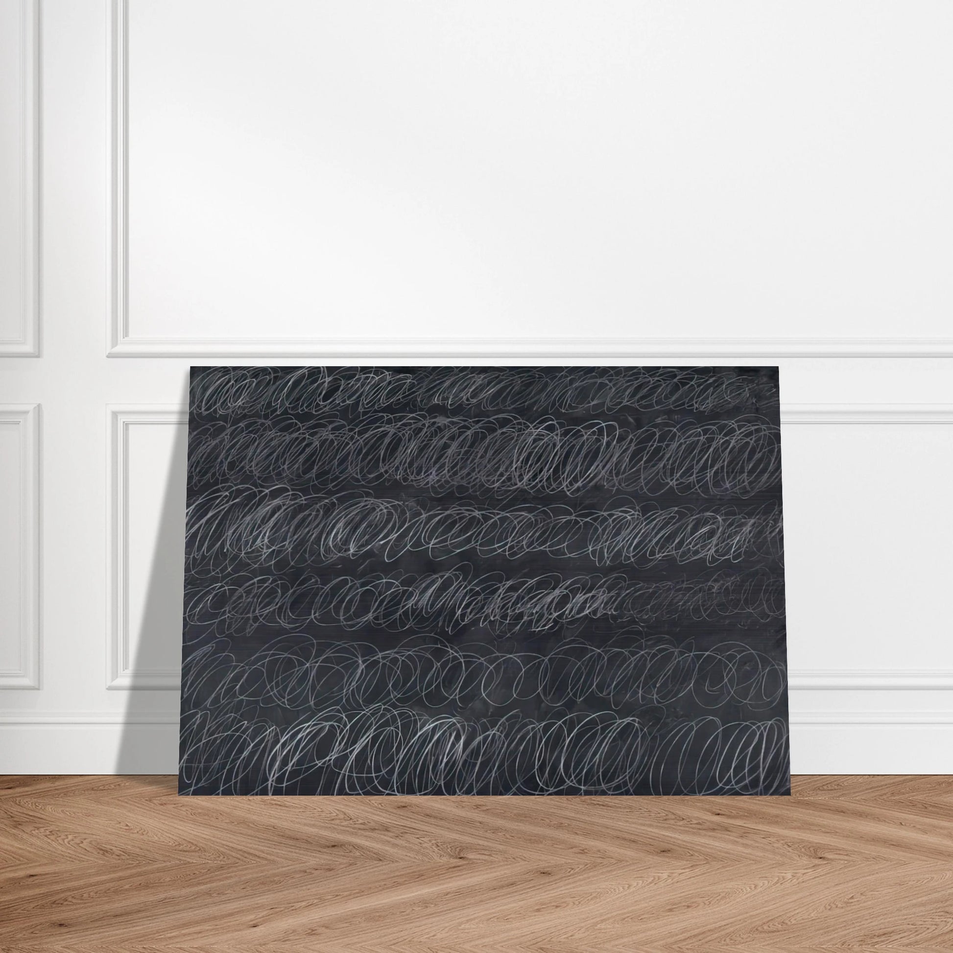 Cold Stream - Cy Twombly Brushed Aluminum Print - 70x100 cm / 28x40 inches | Cy Twombly Aluminum Print | Cy Twombly Prints
