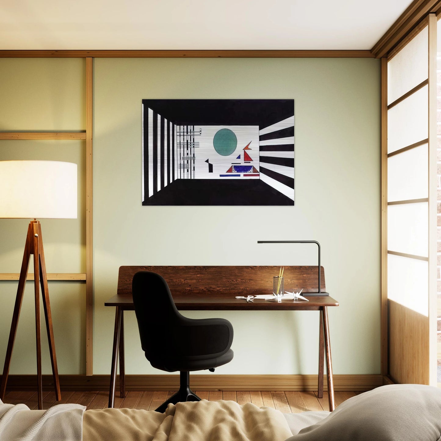 NOT_DETECTED_189367 - Wassily Kandinsky Brushed Aluminum Print - 70x100 cm / 28x40 inches | Wassily Kandinsky Aluminum Print | Wassily Kandinsky Prints