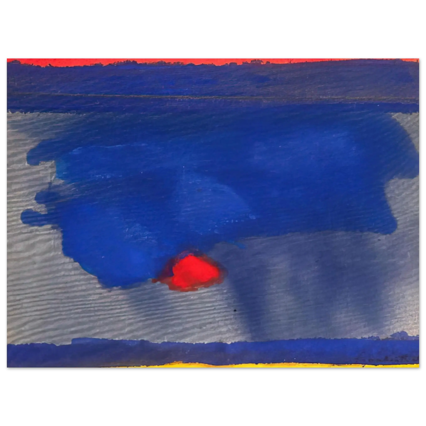 Helen Frankenthaler - Provincetown - 1964 Wall art - 60x80 cm / 24x32 Inches - Fine Art Poster - -
