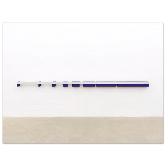 Donald Judd - Untitled - 1970  75x100 cm / 30x40inches Fine Art Poster