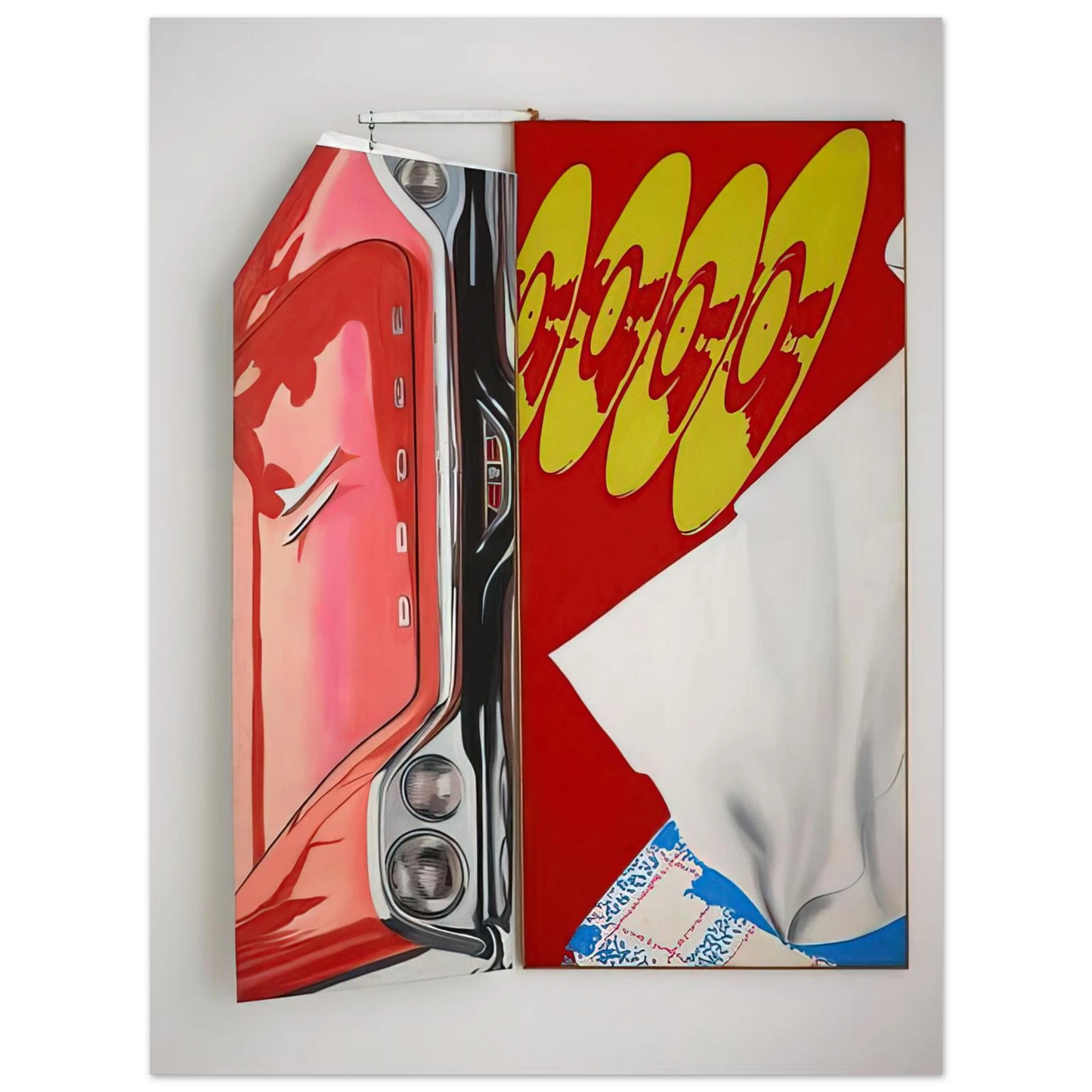 James Rosenquist - Disks  75x100 cm / 30x40inches Fine Art Poster