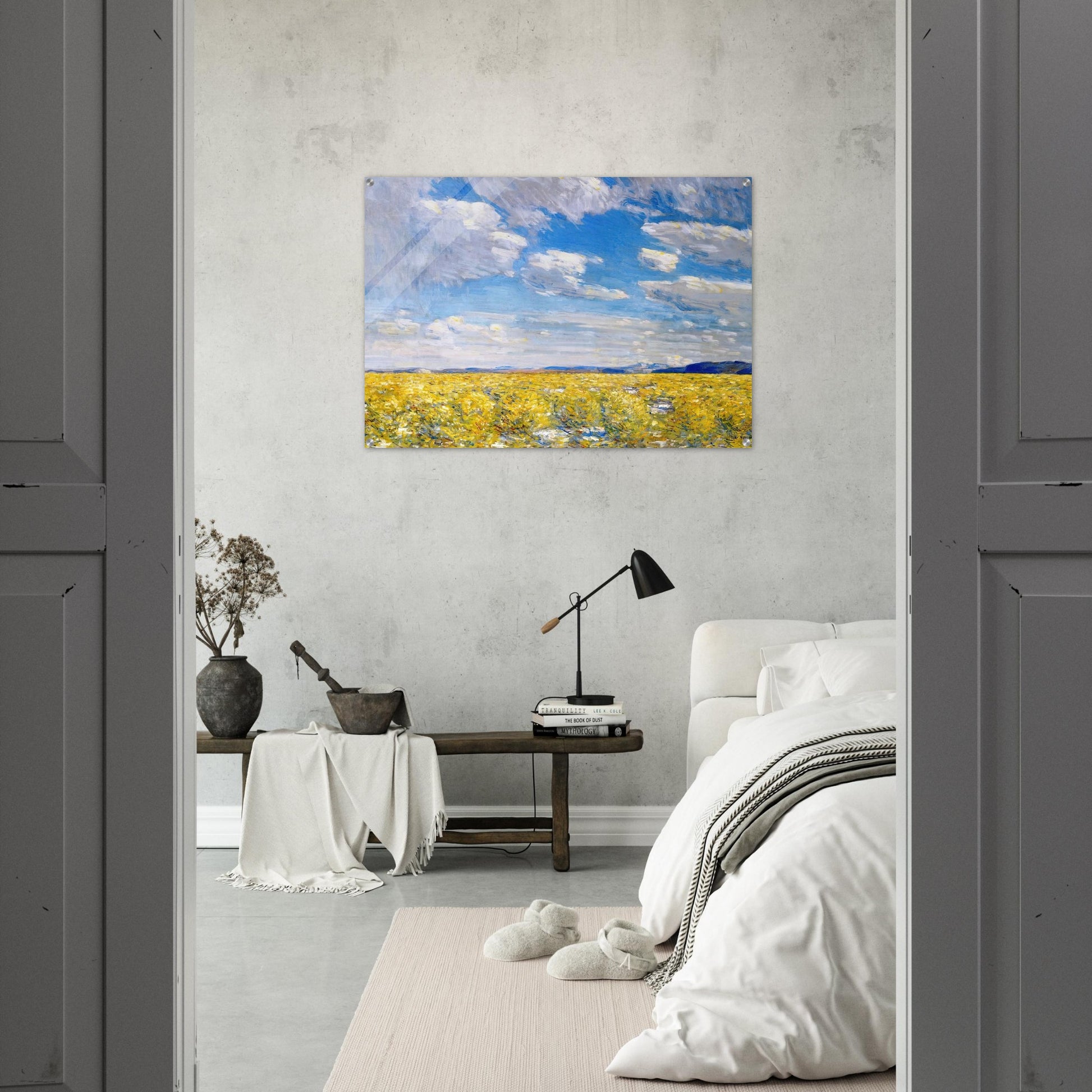Afternoon Sky, Harney Desert - Childe Hassam Acrylic Print - 70x100 cm / 28x40″ inches