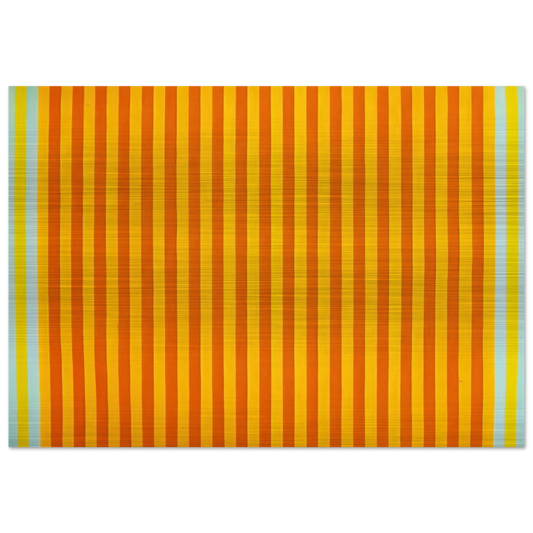 Sunball - 1960 - Gene Davis Brushed Aluminum Print - 70x100 cm / 28x40 inches | Gene Davis Aluminum Print | Gene Davis Prints