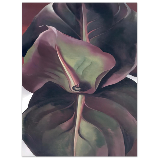 Georgia O'Keeffe - Canna Leaves Fine Art Poster