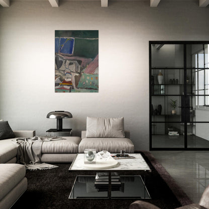 Berkeley #58 - Richard Diebenkorn Brushed Aluminum Print - 70x100 cm / 28x40 inches | Richard Diebenkorn Aluminum Print | Richard Diebenkorn Prints