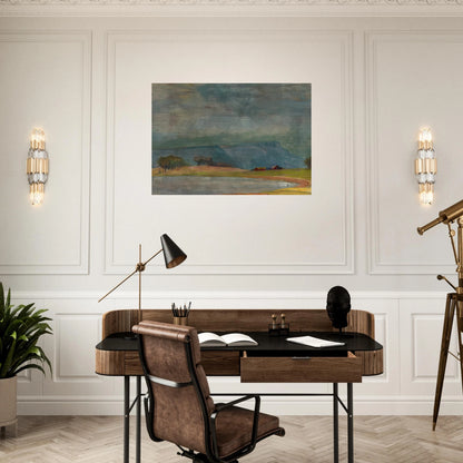 Dodge Ranch - Tonalism - Xavier Martinez Brushed Aluminum Print - 70x100 cm / 28x40 inches | Xavier Martinez Aluminum Print | Xavier Martinez Prints