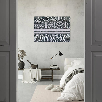 From the Edge of Darkness - Richard Pousette-Dart Brushed Aluminum Print - 70x100 cm / 28x40 inches | Richard Pousette-Dart Aluminum Print | Richard Pousette-Dart Prints