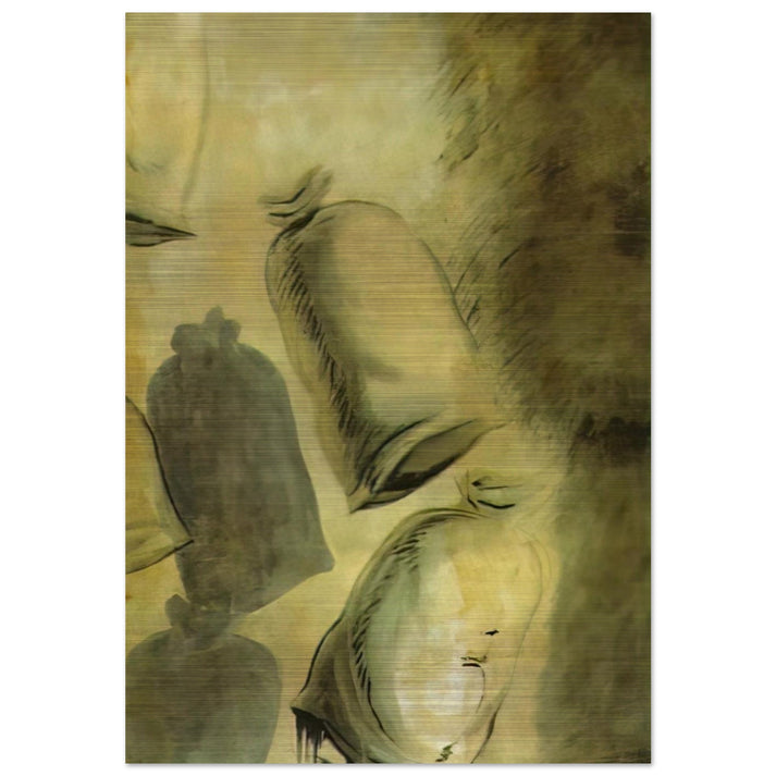SET DESIGN FOR THE BALLET LOS SACOS DEL MOLINERO 1 - Salvador Dali Brushed Aluminum Print - 70x100 cm / 28x40 inches | Salvador Dali Aluminum Print | Salvador Dali Prints