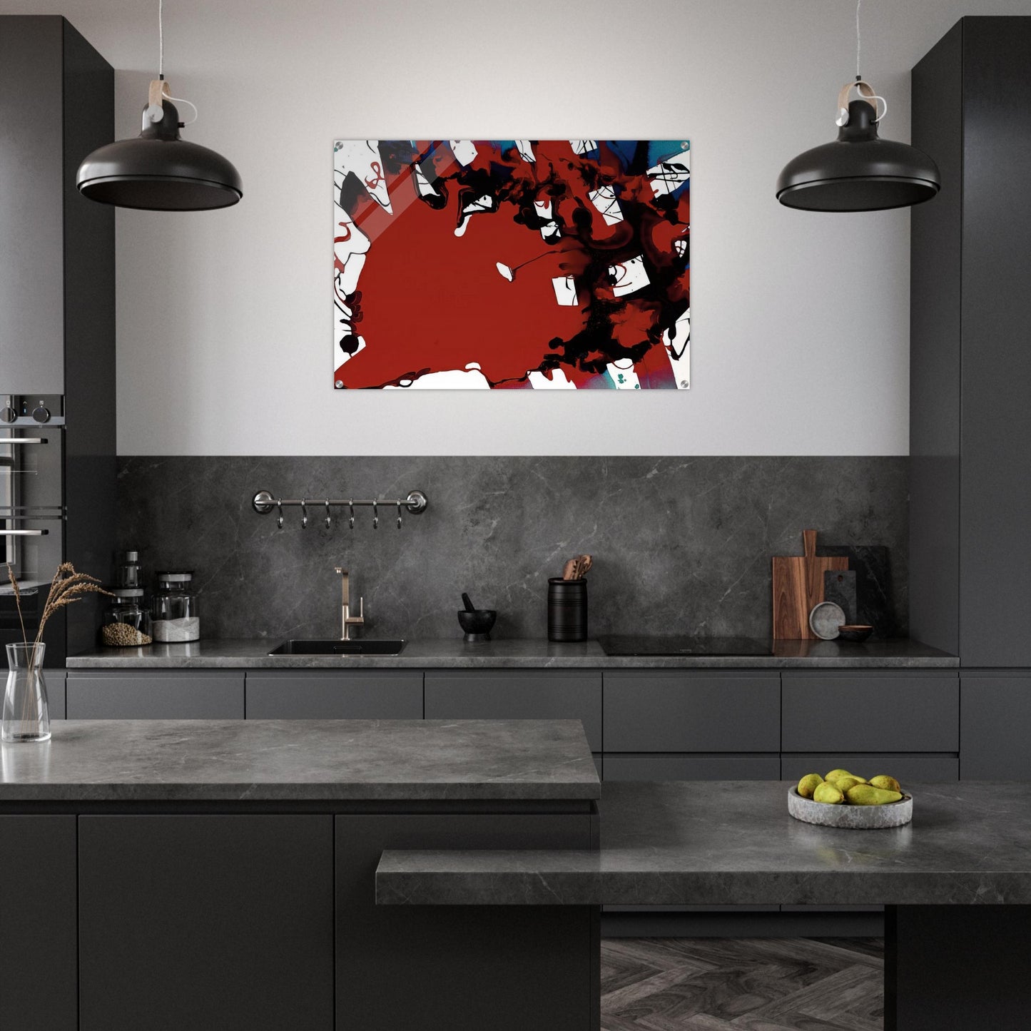 Untitled  SFP94-133  SFF 1803  - Sam Francis Acrylic Print - 70x100 cm / 28x40″ inches
