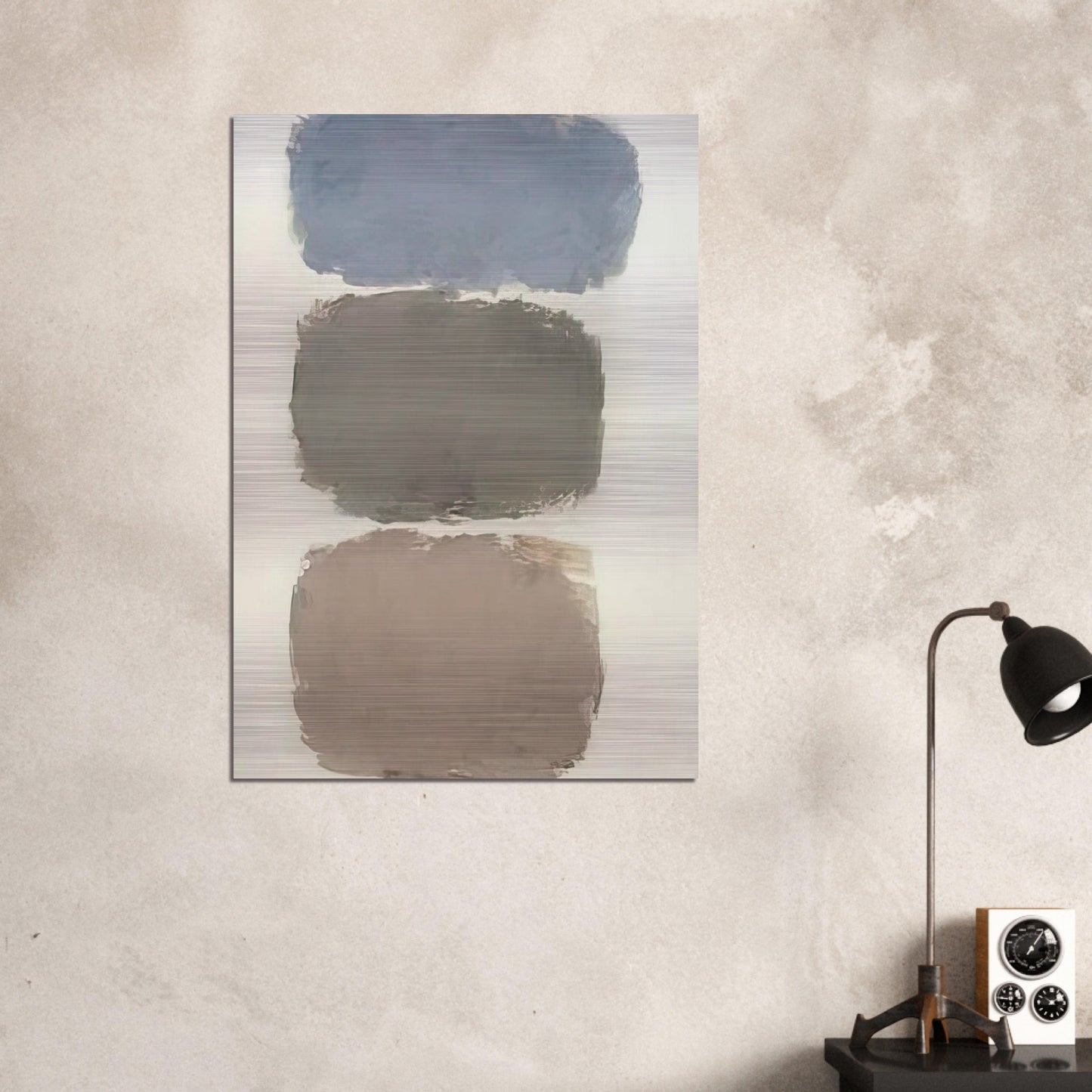Untitled - 1962 - Ray Parker Brushed Aluminum Print - 70x100 cm / 28x40 inches | Ray Parker Aluminum Print | Ray Parker Prints