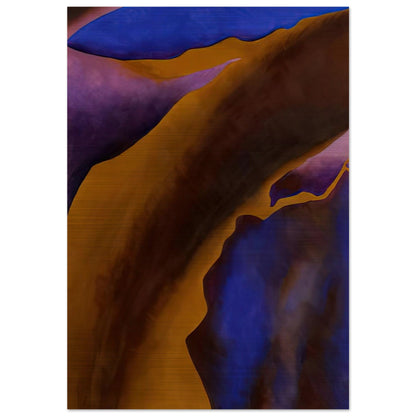 Only One - Georgia O'Keeffe Brushed Aluminum Print - 70x100 cm / 28x40 inches | Georgia O'Keeffe Aluminum Print | Georgia O'Keeffe Prints