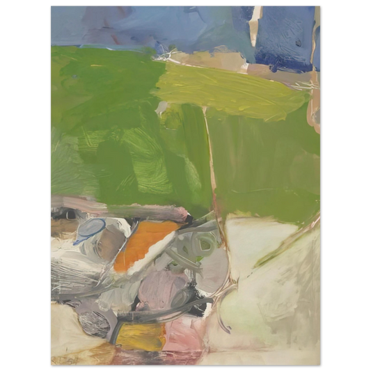 Richard Diebenkorn - Berkeley #33  75x100 cm / 30x40inches Fine Art Poster
