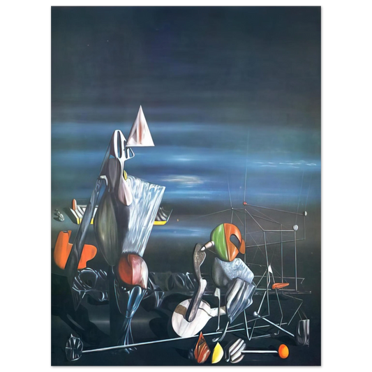 Yves Tanguy - Slowly Toward The North  75x100 cm / 30x40inches Fine Art Poster