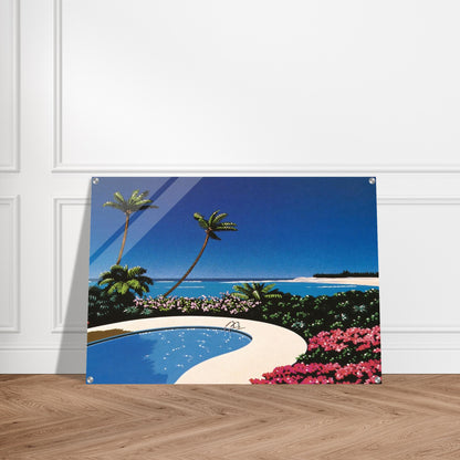 Fall of Sound - Hiroshi Nagai Acrylic Print - 70x100 cm / 28x40″ inches