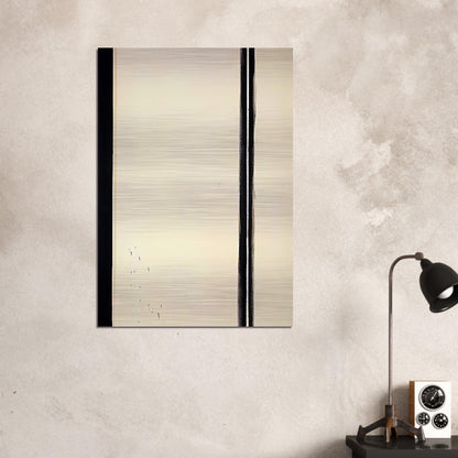 The Station of the Cross - Fourth Station - Barnett Newman Brushed Aluminum Print - 70x100 cm / 28x40 inches | Barnett Newman Aluminum Print | Barnett Newman Prints
