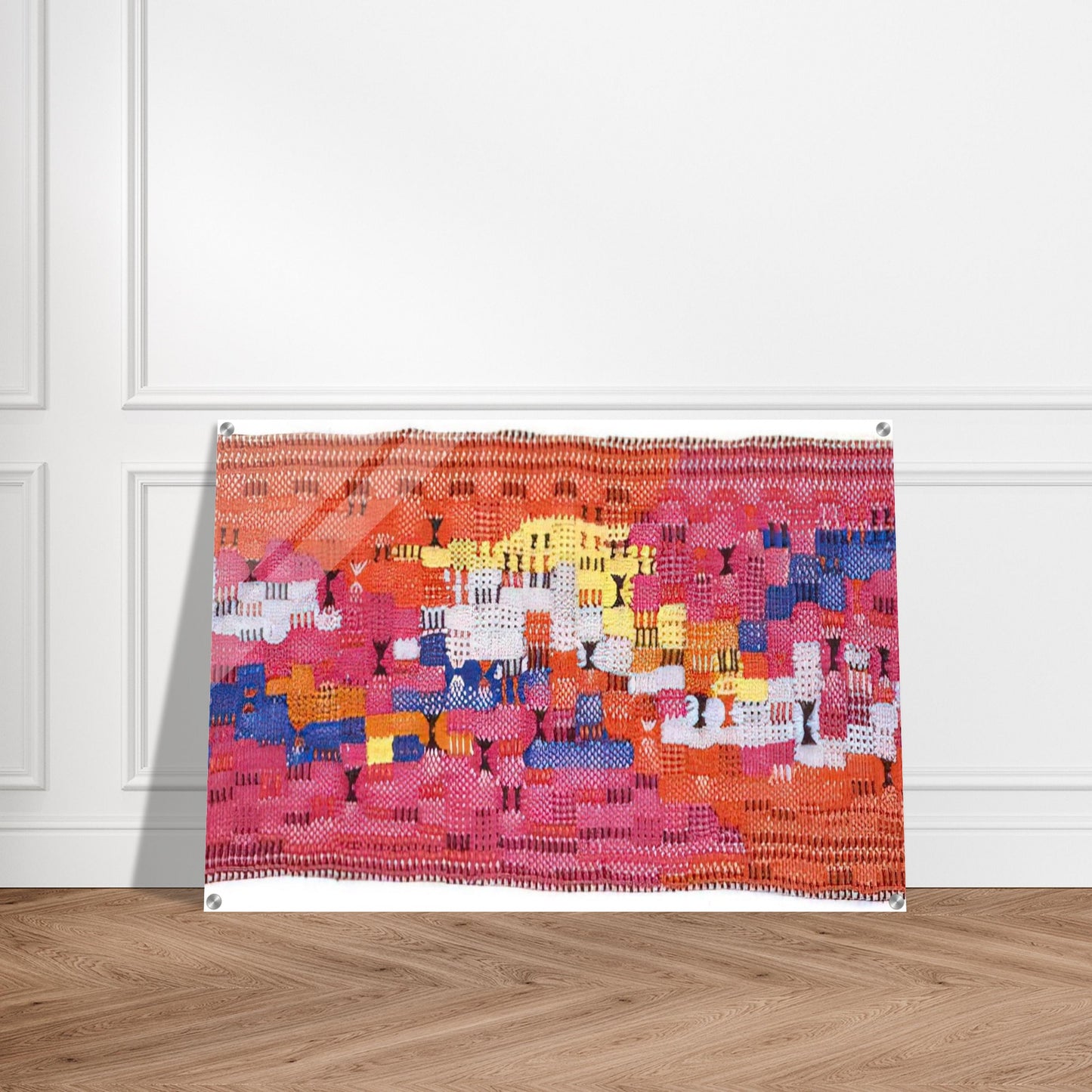SOUTH OF THE BORDER 1958 - Anni Albers Acrylic Print - 70x100 cm / 28x40″ inches | Anni Albers Wall Art | Anni Albers Prints