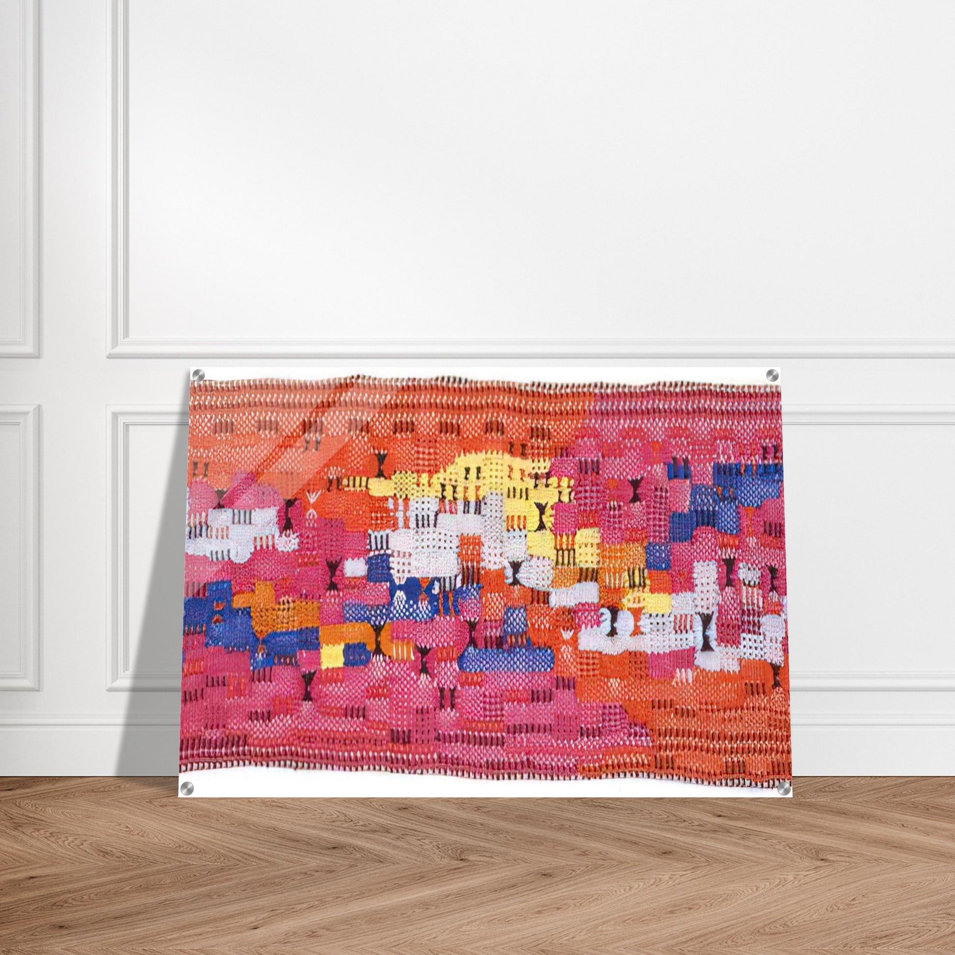 SOUTH OF THE BORDER 1958 - Anni Albers Acrylic Print - 70x100 cm / 28x40″ inches | Anni Albers Wall Art | Anni Albers Prints
