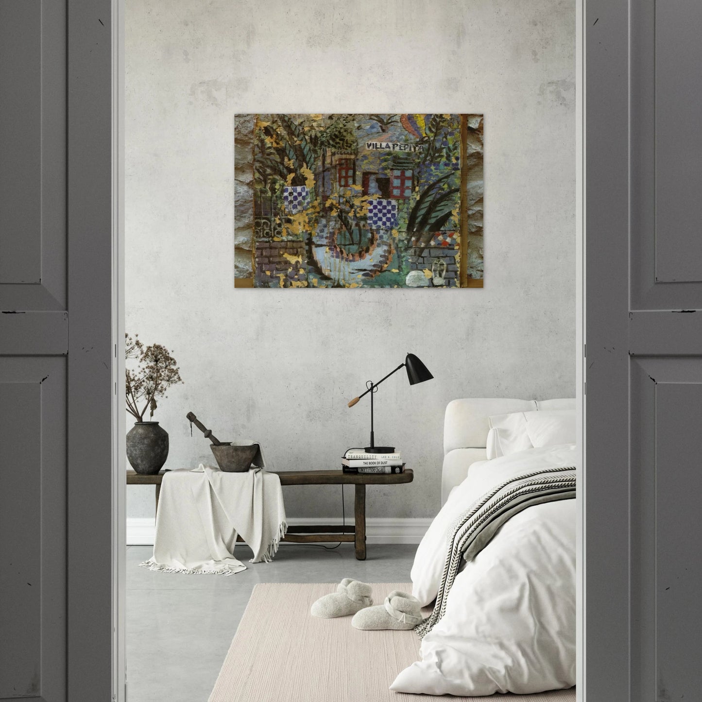 VILLA PEPITA - Salvador Dali Brushed Aluminum Print - 70x100 cm / 28x40 inches | Salvador Dali Aluminum Print | Salvador Dali Prints