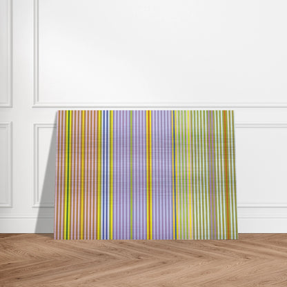 Ianthe - 1969 - Gene Davis Brushed Aluminum Print - 70x100 cm / 28x40 inches | Gene Davis Aluminum Print | Gene Davis Prints