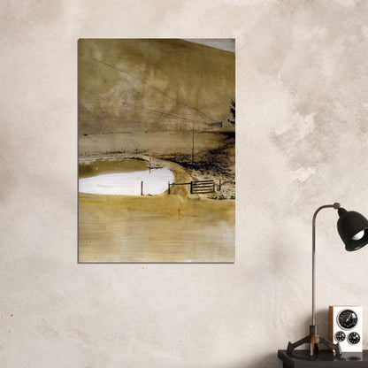 NOT DETECTED 34 - Andrew Wyeth Brushed Aluminum Print - 70x100 cm / 28x40 inches | Andrew Wyeth Aluminum Print | Andrew Wyeth Prints
