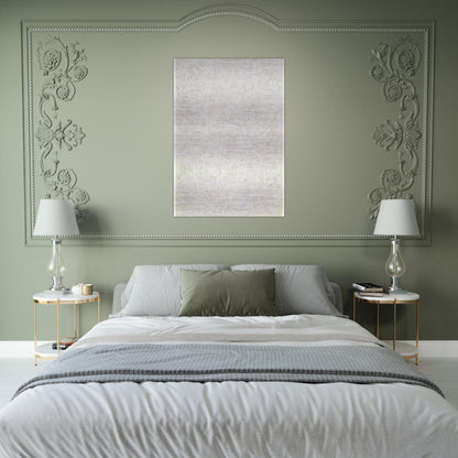 Rule - Robert Ryman Brushed Aluminum Print - 70x100 cm / 28x40 inches | Robert Ryman Aluminum Print | Robert Ryman Prints