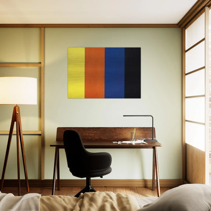Untitled farbfeld - 1986 - Gunther Forg Brushed Aluminum Print - 70x100 cm / 28x40 inches | Gunther Forg Aluminum Print | Gunther Forg Prints