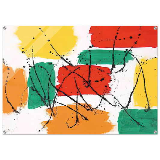 Reflets Printanieres - Marcel Barbeau Acrylic Print - 70x100 cm / 28x40″ inches
