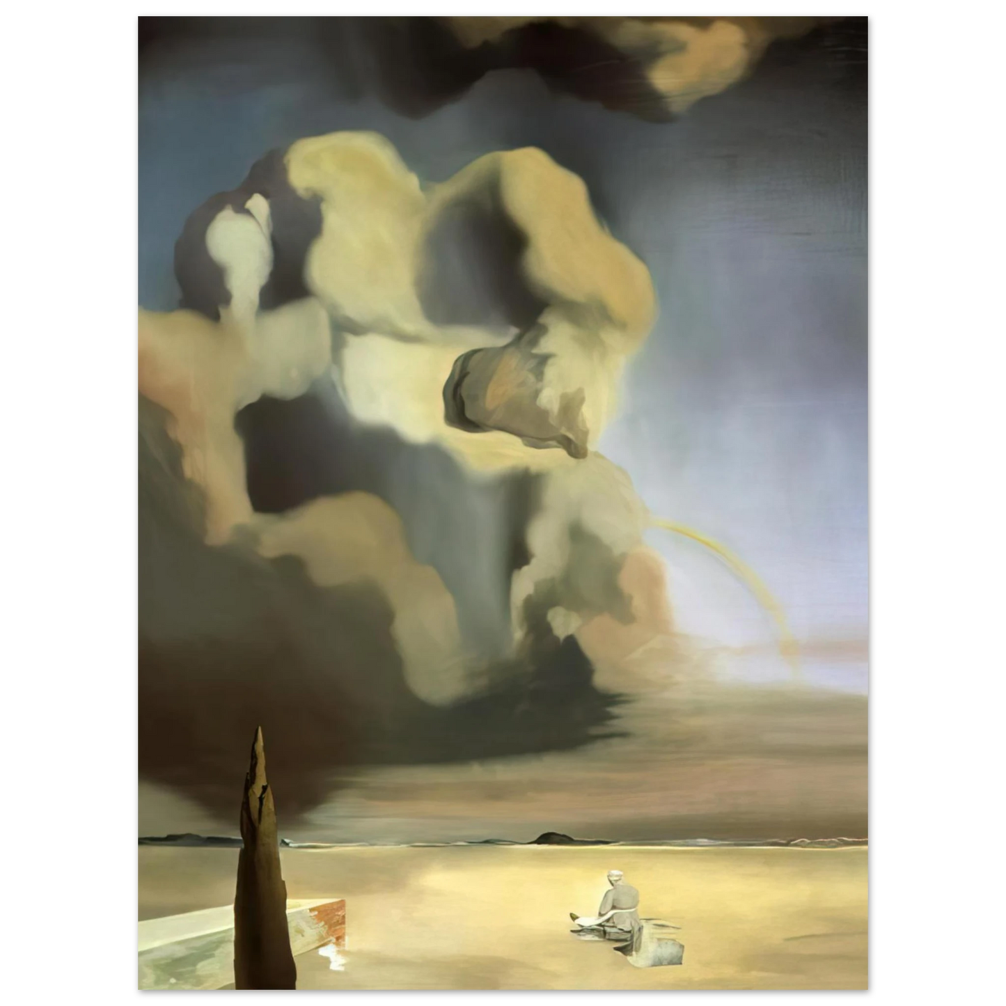 Salvador Dali - THE SPECTRE AND THE PHANTOM  75x100 cm / 30x40inches Fine Art Poster