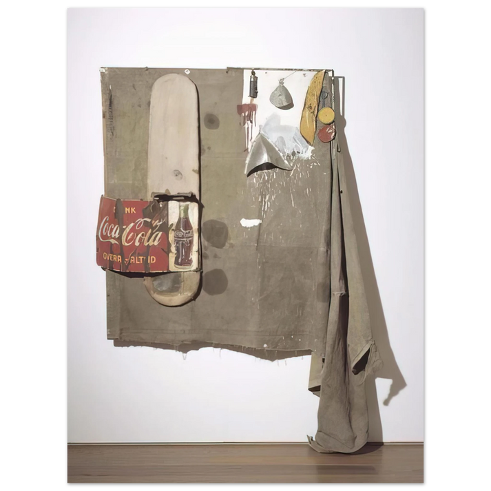 Robert Rauschenberg - DYLABY 1962  75x100 cm / 30x40inches Fine Art Poster
