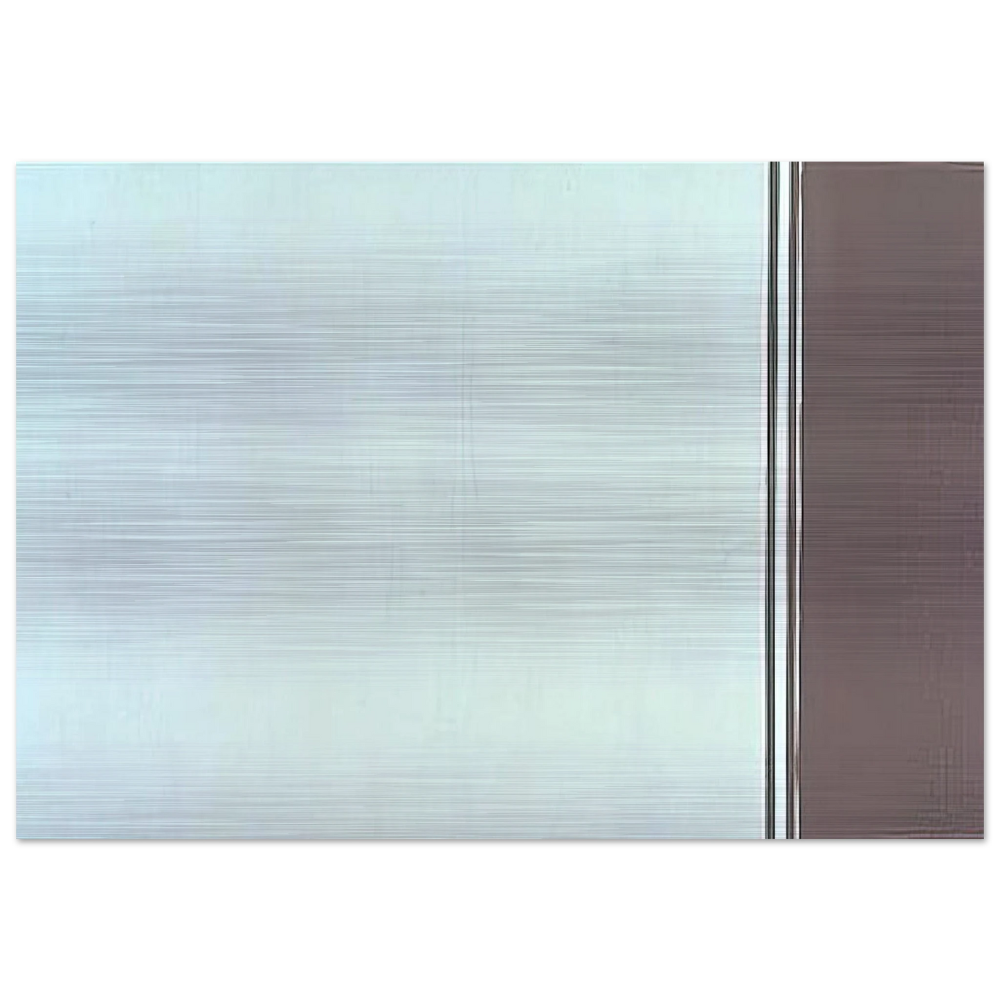 Uriel - Barnett Newman Brushed Aluminum Print - 70x100 cm / 28x40 inches | Barnett Newman Aluminum Print | Barnett Newman Prints