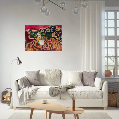 SPANISH STILL LIFE SEVILLE II 1911 - Henri Matisse Brushed Aluminum Print - 70x100 cm / 28x40 inches | Henri Matisse Aluminum Print | Henri Matisse Prints