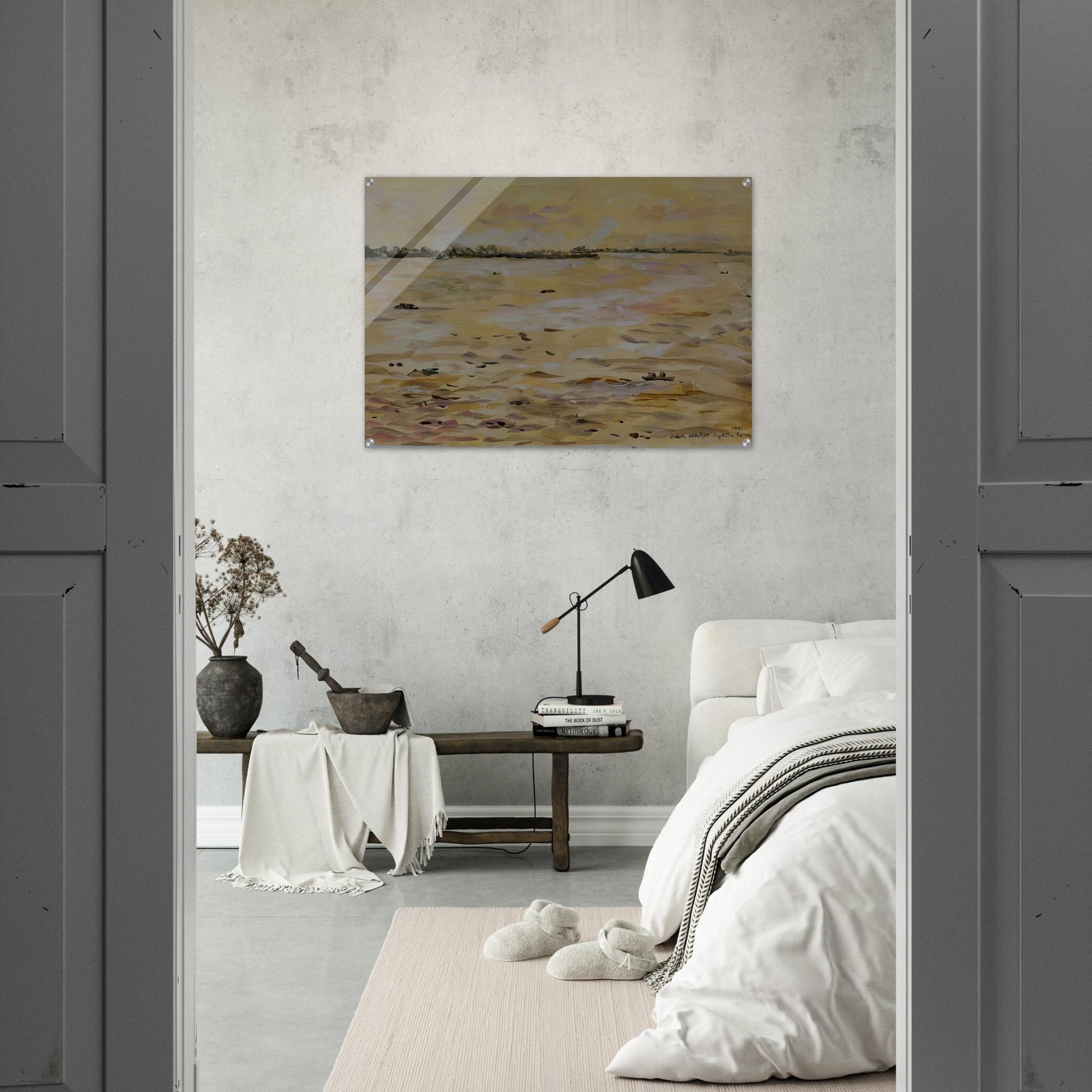THE AMAZON RIVER IQUITOS PERU 1971 - Ivan Albright Acrylic Print - 70x100 cm / 28x40″ inches | Ivan Albright Wall Art | Ivan Albright Prints