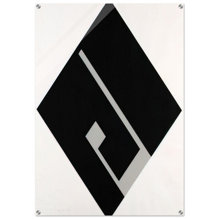 Untitled - 1984 - Bruno Munari Acrylic Print - 70x100 cm / 28x40″ inches | Bruno Munari Wall Art | Bruno Munari Prints